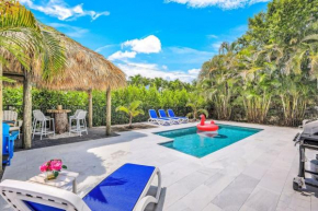 Walk to Vanderbilt Beach Oasis Tiki Game Room